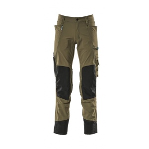 PANTALONI CORDURA KAKI/NEGRU