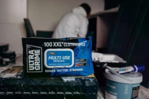 SERVETELE ULTRAGRIME PRO MULTIUSE XXL+CLOTHWIPES 100 BUC/PAC - Img 5