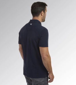 TRICOU POLO PREMIUM MC ATLAR ORGANIC DIADORA CLASSIC NAVY M - Img 3