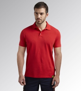 TRICOU POLO PREMIUM MC ATLAR ORGANIC DIADORA ROSU XXXL - Img 2
