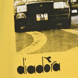 TRICOU PREMIUM DIADORA GRAFIC ORGANIC GALBEN - XXL - Img 3