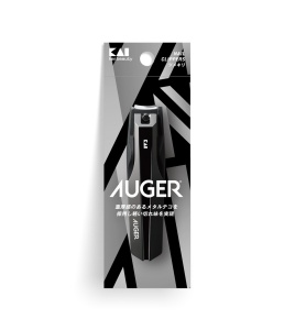 Unghiera marime M Standard neagra din inox produsa de Kai Japonia - Seria AUGER - Img 4