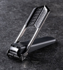 Unghiera marime M Revolver neagra din inox produsa de Kai Japonia - Seria AUGER - Img 4