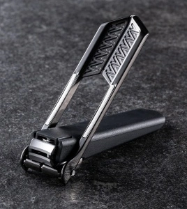 Unghiera marime M Revolver neagra din inox produsa de Kai Japonia - Seria AUGER - Img 4