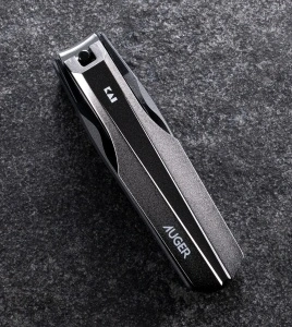 Unghiera marime M Standard neagra din inox produsa de Kai Japonia - Seria AUGER - Img 2