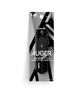 Unghiera marime M Revolver neagra din inox produsa de Kai Japonia - Seria AUGER - Img 2