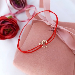 Bratara model soricel desene animate Clasic Collection din aur 14k - Img 2