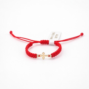 Bratara Cruciulita din Aur 14k