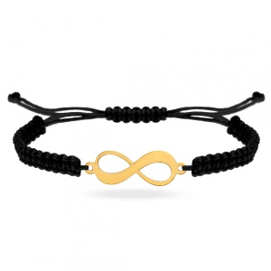Brățară Endless cu infinit din aur 14K