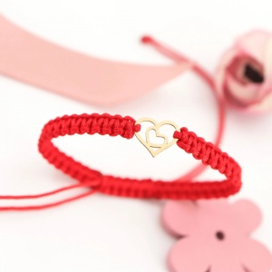 Brățară Inimioară Hope Clasic Collection din aur 14K - Img 3