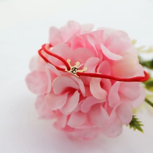 Bratara Coronita Harmony Clasic Collection din aur 14k - Img 2