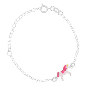 Bratara Argint 925 pentru copii 12+5cm-Unicorn