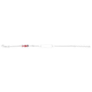 Bratara personalizabila din Argint 925 pentru copii 14+3cm -Masinuta - Img 2