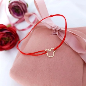 Bratara Soricel Desene Animate Clasic Collection din aur 14k - Img 2