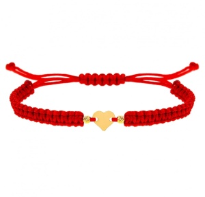 Bratara Inimioara Clasic Collection din aur 14k