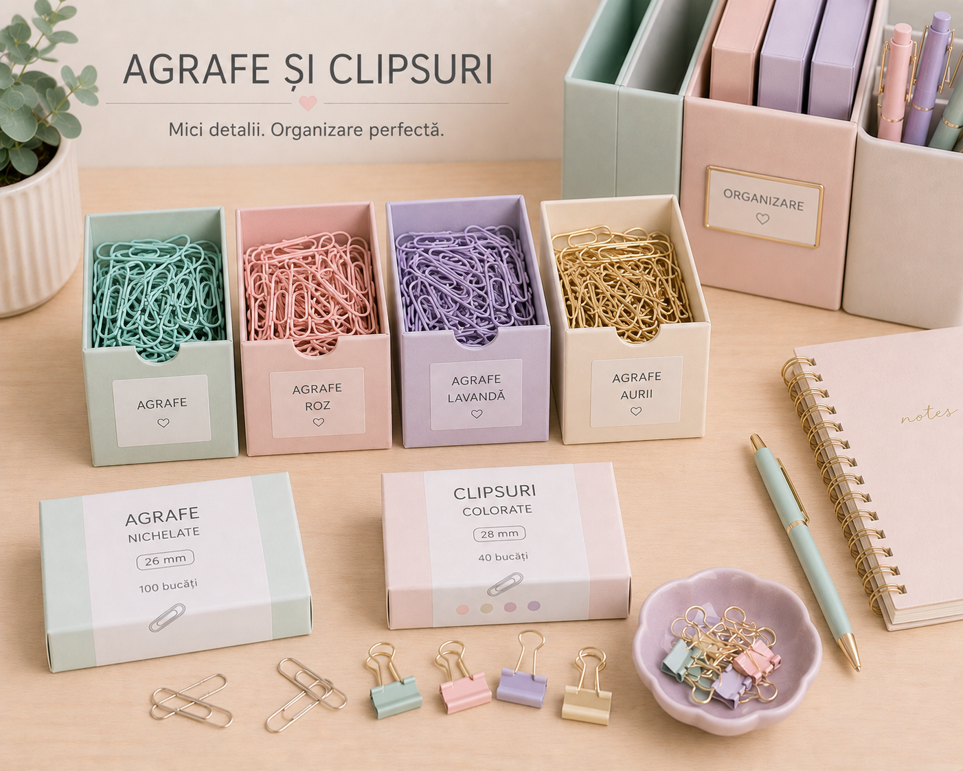 Agrafe si Clipsuri