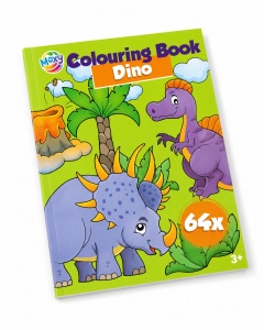 Carte de colorat Dino, 64 pagini, Grafix - Img 4
