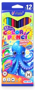 Creioane Colorate Mader Fantasy Buddy, 12 Culori, - Img 3