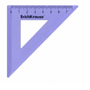 Echer plastic ErichKrause pastel 45°/7cm - Img 4