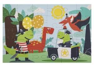 Puzzle 30 piese 29x18cm , Grafix Dino - Img 2