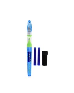 Stilou Strigo cu cerneală cu ștergere + 2 rezerve + dispozitiv de curățare, blister - Img 5