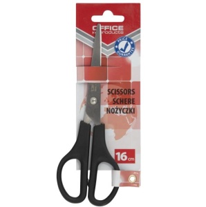 Foarfeca metalica de birou Office Products 16cm negru