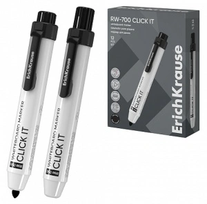 Marker tabla Click It ErichKrause Negru
