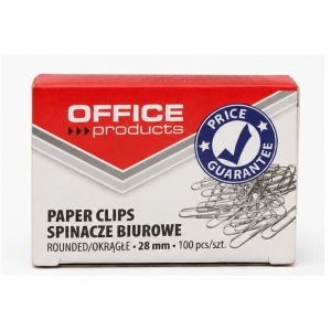 Agrafe metalice OFFICE Products, rotunjite, 28 mm, 100 buc/cutie - Img 4