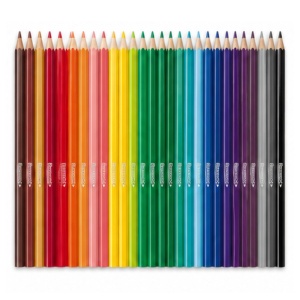 Creioane colorate Fibracolor Rainbow, 24 culori - Img 2