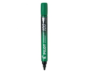 Marker permanent Pilot 100, varf rotund Verde