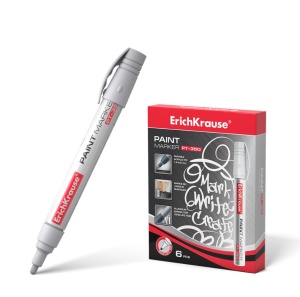 Marker vopsea ErichKrause PT-350 Alb