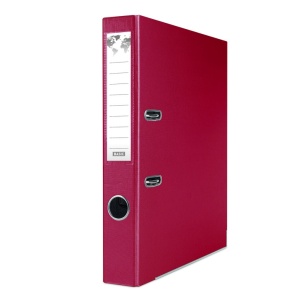 Biblioraft plastifiat Basic, 5 cm, colturi metalice, Borodo