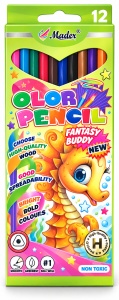 Creioane Colorate Mader Fantasy Buddy, 12 Culori, - Img 4