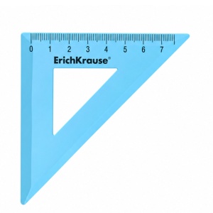 Echer plastic ErichKrause pastel 45°/7cm - Img 5