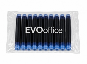 Rezerve Stilou Speciale EVOoffice, Set 10 Bucăți, Cerneală Albastră