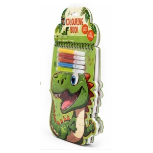 Carte de colorat Grafix, 20 file Dino - Img 2