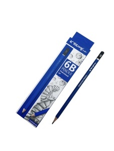 Creion grafit Yalong – 2B–10B | Diferite grade de duritate - Img 2