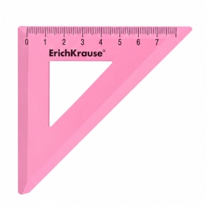 Echer plastic ErichKrause pastel 45°/7cm - Img 2