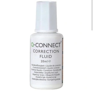 Pasta corectoare Q-CONNECT, 20 ml, cu pensula