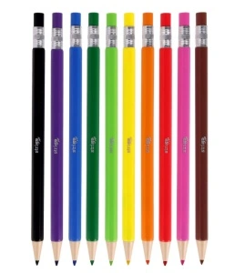 Creioane mecanice colorate cu mina 2.6 mm,10 bucati/set - Strigo