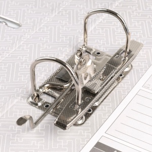 Biblioraft plastifiat OFFICE Products, 7.5 cm, colțuri metalice - Img 5