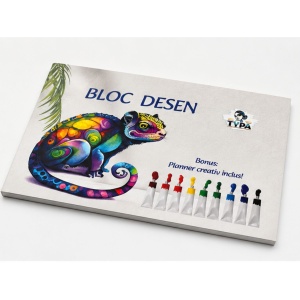 Bloc desen A4 -16 file -170gr Talida - Img 2