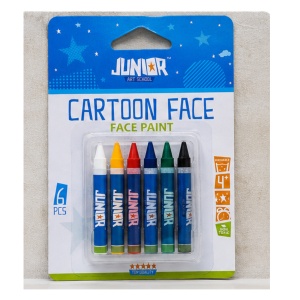 Set 6 culori pictat fata Junior - Img 2
