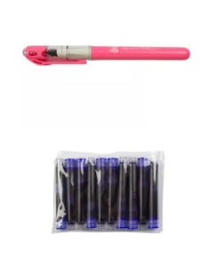 Stilou EVOoffice Roz cu 10 rezerve