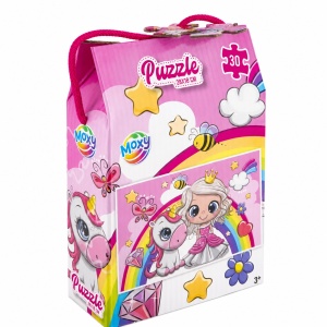 Puzzle 30 piese 29x18cm Unicorn - Img 1
