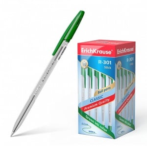 Set 2 Pixuri ErichKrause Classic Stick 1.0 mm, Verde