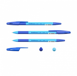 Set 4 Pixuri ErichKrause Stick&Grip Neon 0.7 mm, Culori Neon Asortate - Img 2