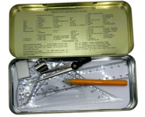 Trusa geometrie metal 7 pcs - Img 2