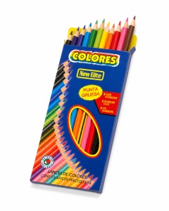 Creioane colorate New Elite Colores 12 culori - Img 4