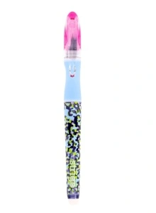 Stilou Strigo cu Cerneală care se Șterge + 2 Rezerve + Dispozitiv Curățare Penița – Design Wild - Img 3